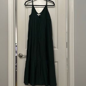 Dark green Moon River dress